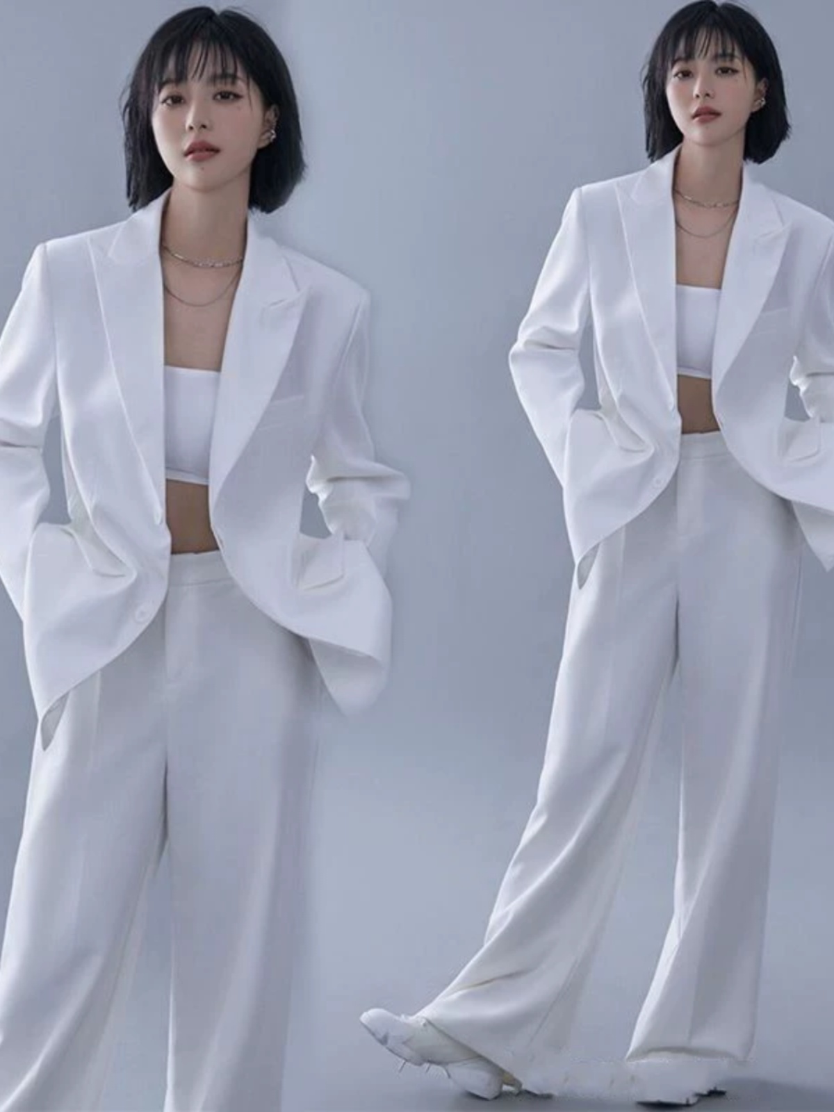 Ethnic Fashion Images - White Suit Theme Fashion Magazine Personal
