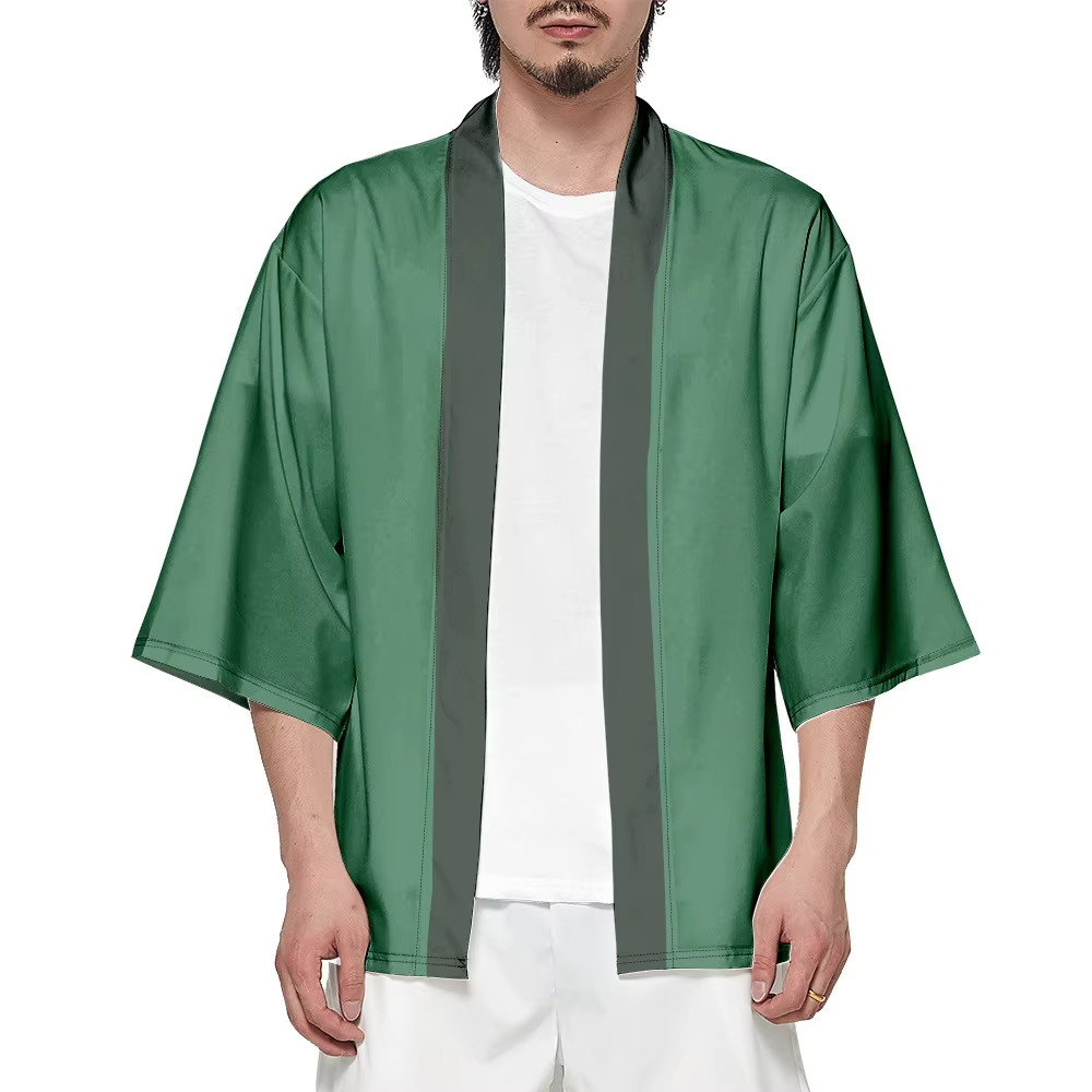 Haori Japanese Jacket - Summer New Men's Lightweight Kimonos Traditional