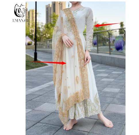 Indian Traditional Clothing Wo - Salwar Kameez Set recension och pris