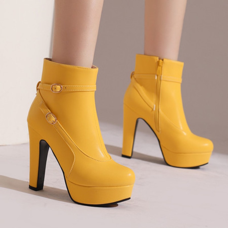 Fashion Platform Boots Women S - Ethnic Fashion For Women recension och pris