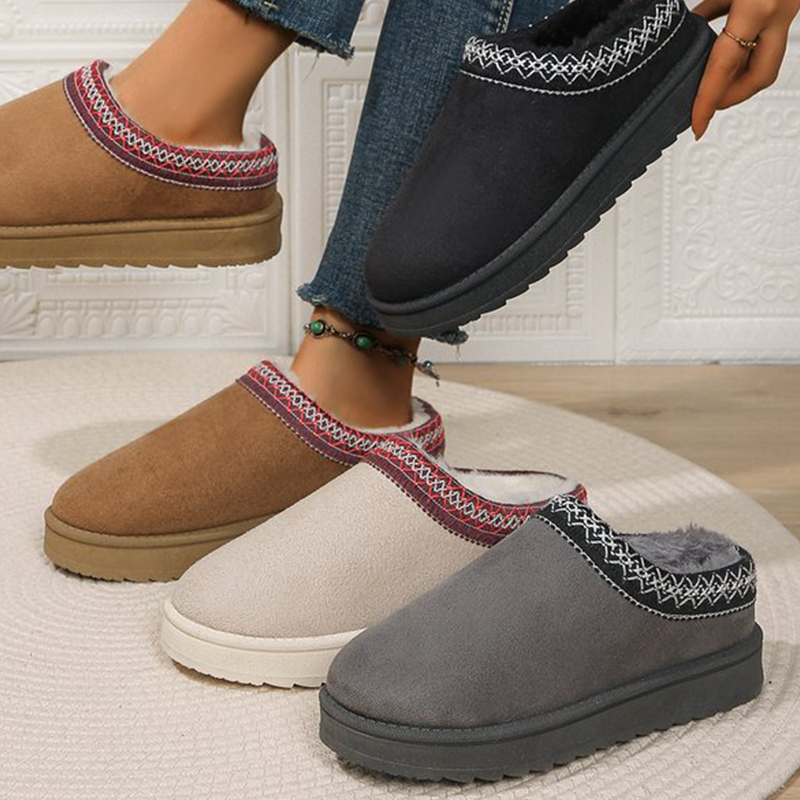 Women's Snow Boots Casual Slip - Ethnic Fashion Online recension och pris