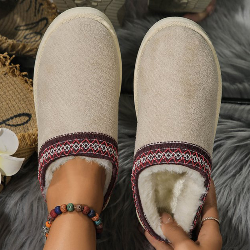 Women's Snow Boots Casual Slip - Ethnic Fashion Online recension och pris