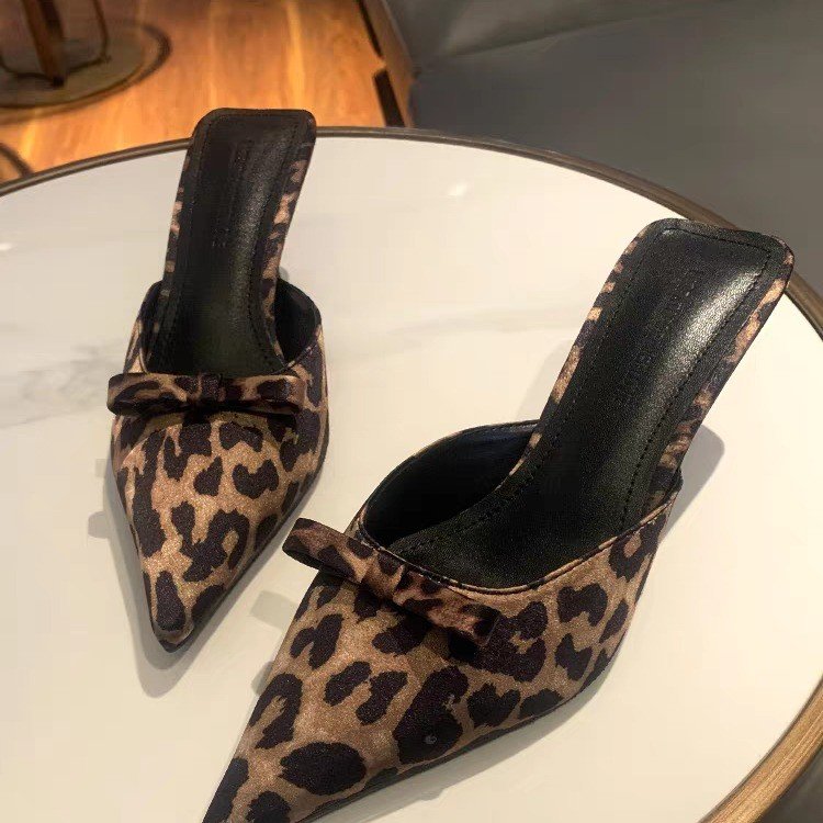 women's leopard-print pointed  - Ethnic Fashion For Women recension och pris