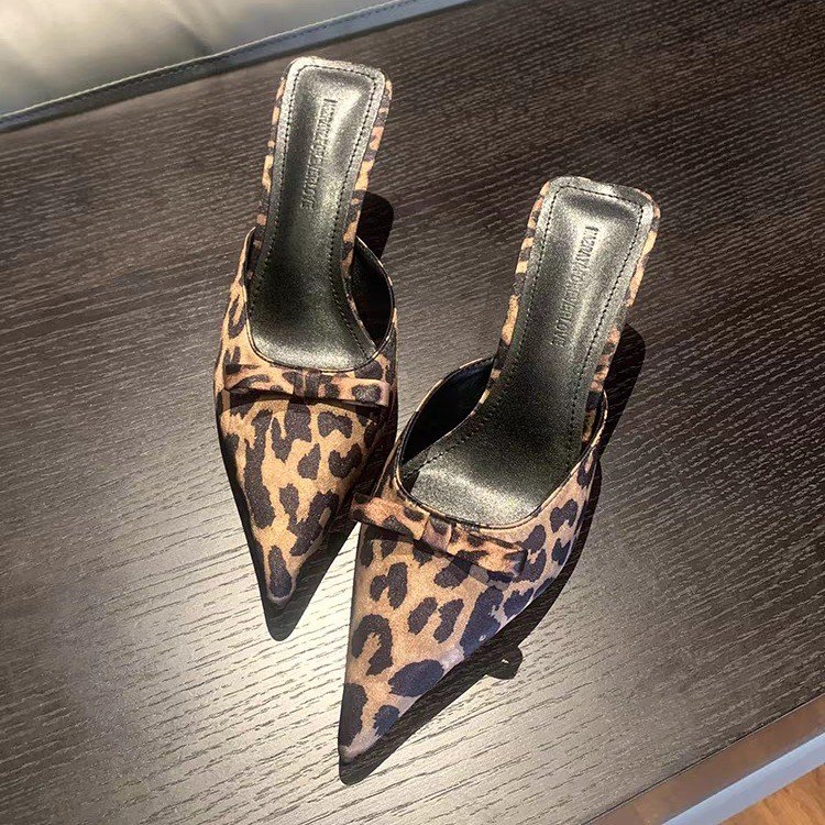 women's leopard-print pointed  - Ethnic Fashion For Women recension och pris