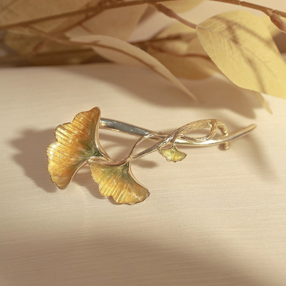 1pc Fashion Delicate Ginkgo Le - Ethnic Fashion Accessories recension och pris