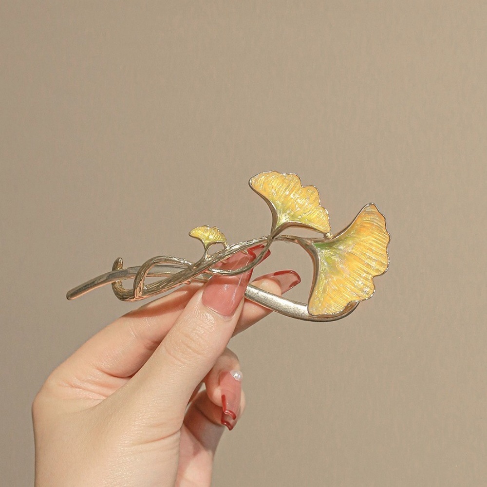 1pc Fashion Delicate Ginkgo Le - Ethnic Fashion Accessories recension och pris