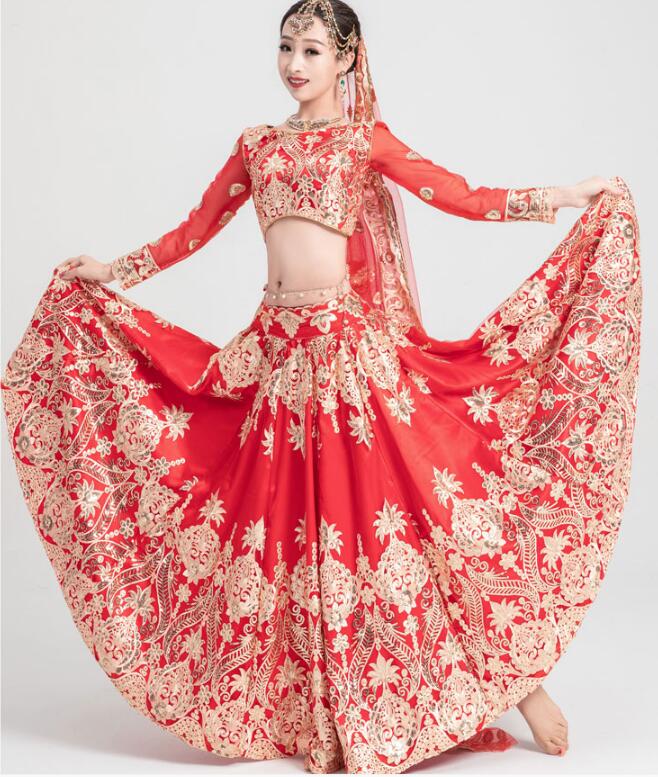 Sequin Embroidery Indian Sari  - Salwar Kameez Set recension och pris