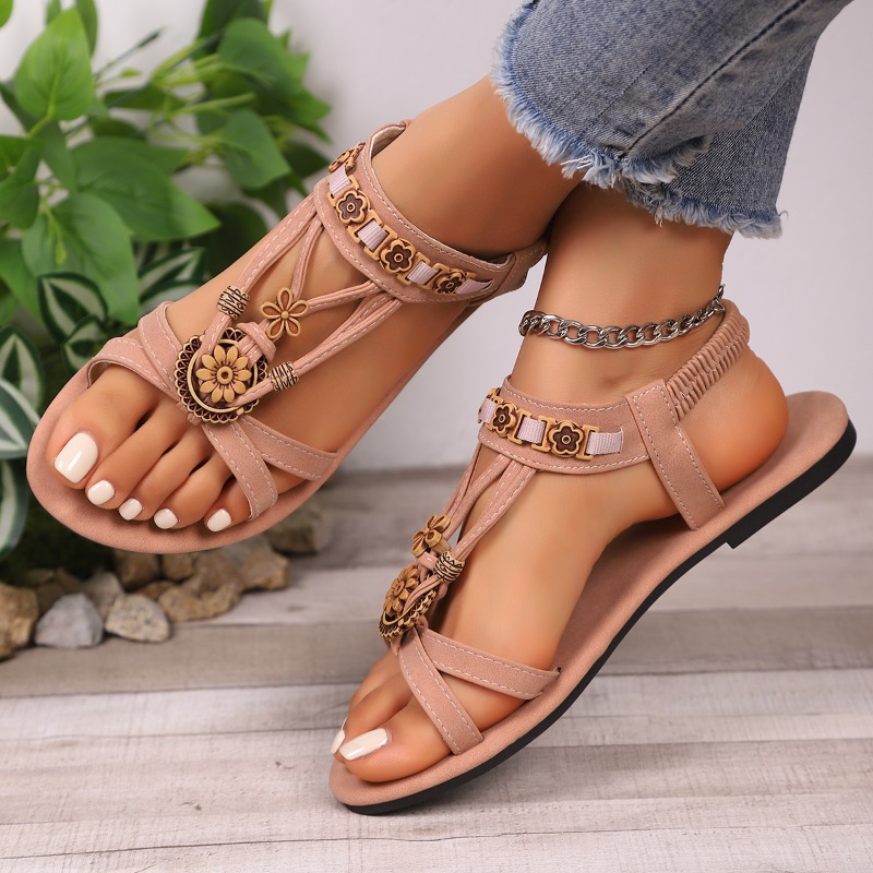 Vintage Ethnic Wind Soft Sole  - Ethnic Fashion For Women recension och pris