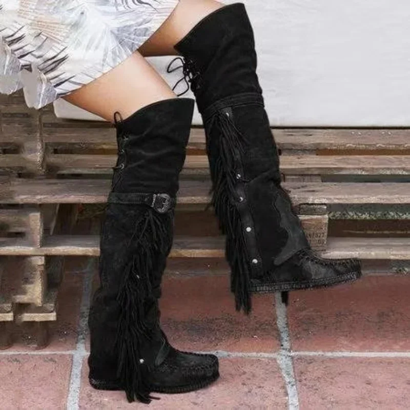 Fashion Bohemia Knee-length Wo - Ethnic Fashion For Women recension och pris