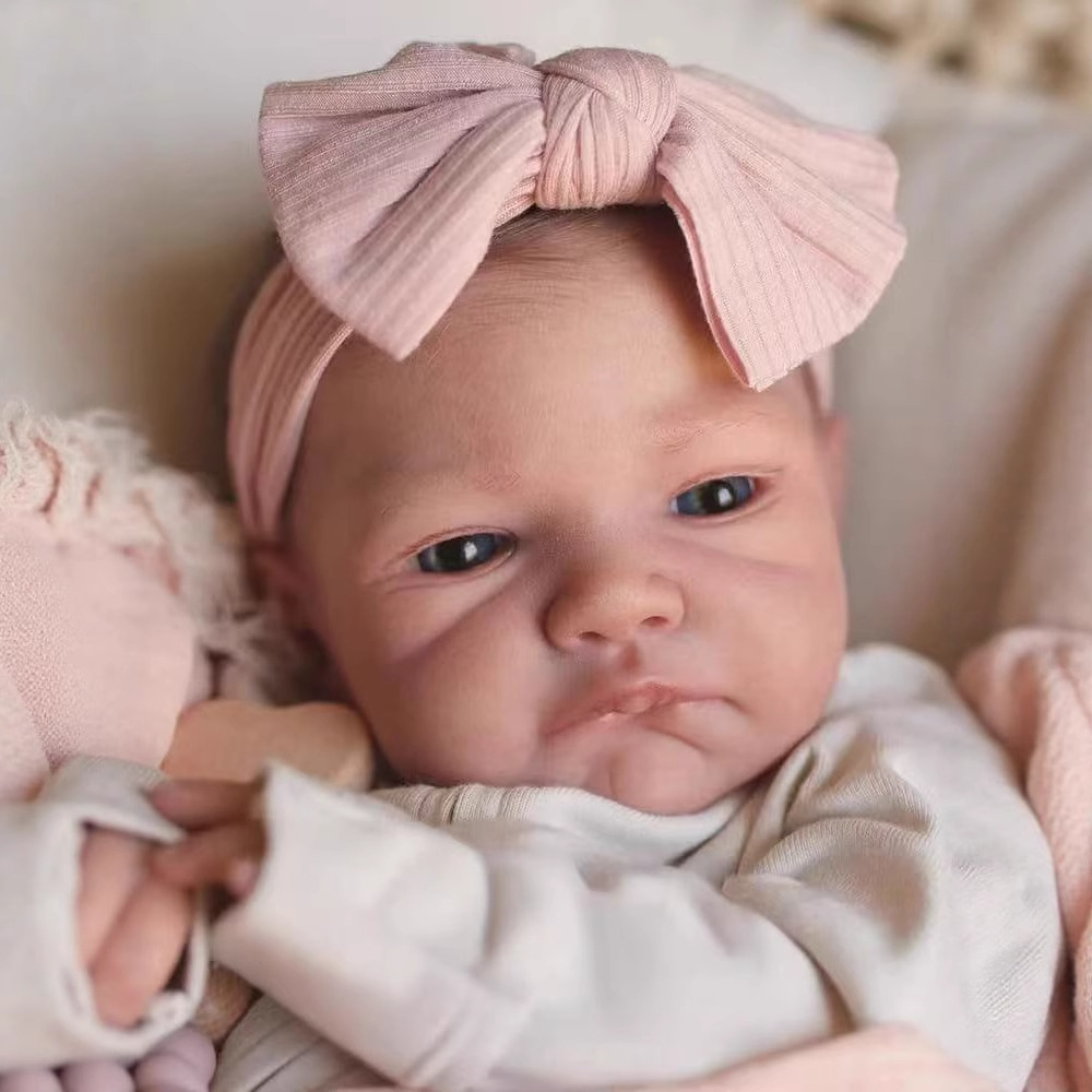 48CM Reborn Silicone Dolls Aug - Ethnic Fashion Model recension och pris