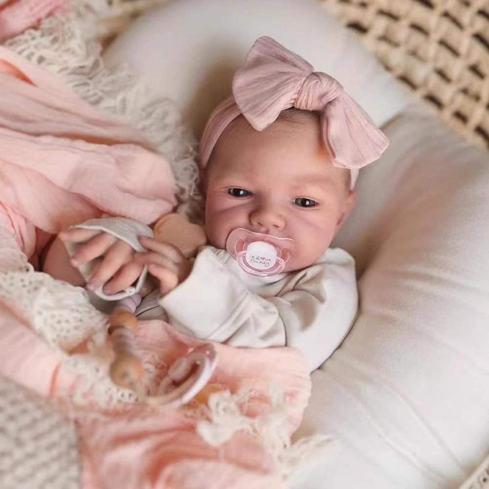 48CM Reborn Silicone Dolls Aug - Ethnic Fashion Model recension och pris