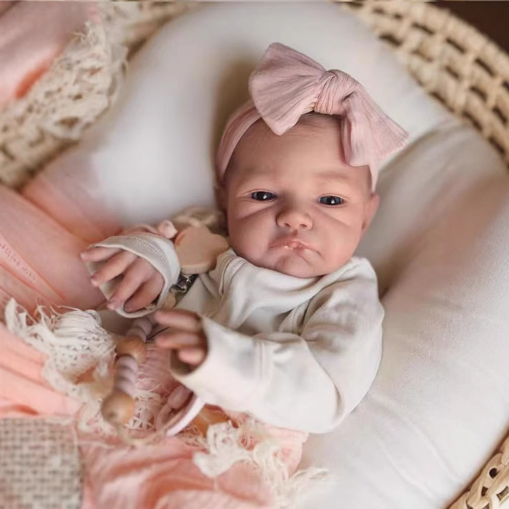 48CM Reborn Silicone Dolls Aug - Ethnic Fashion Model recension och pris