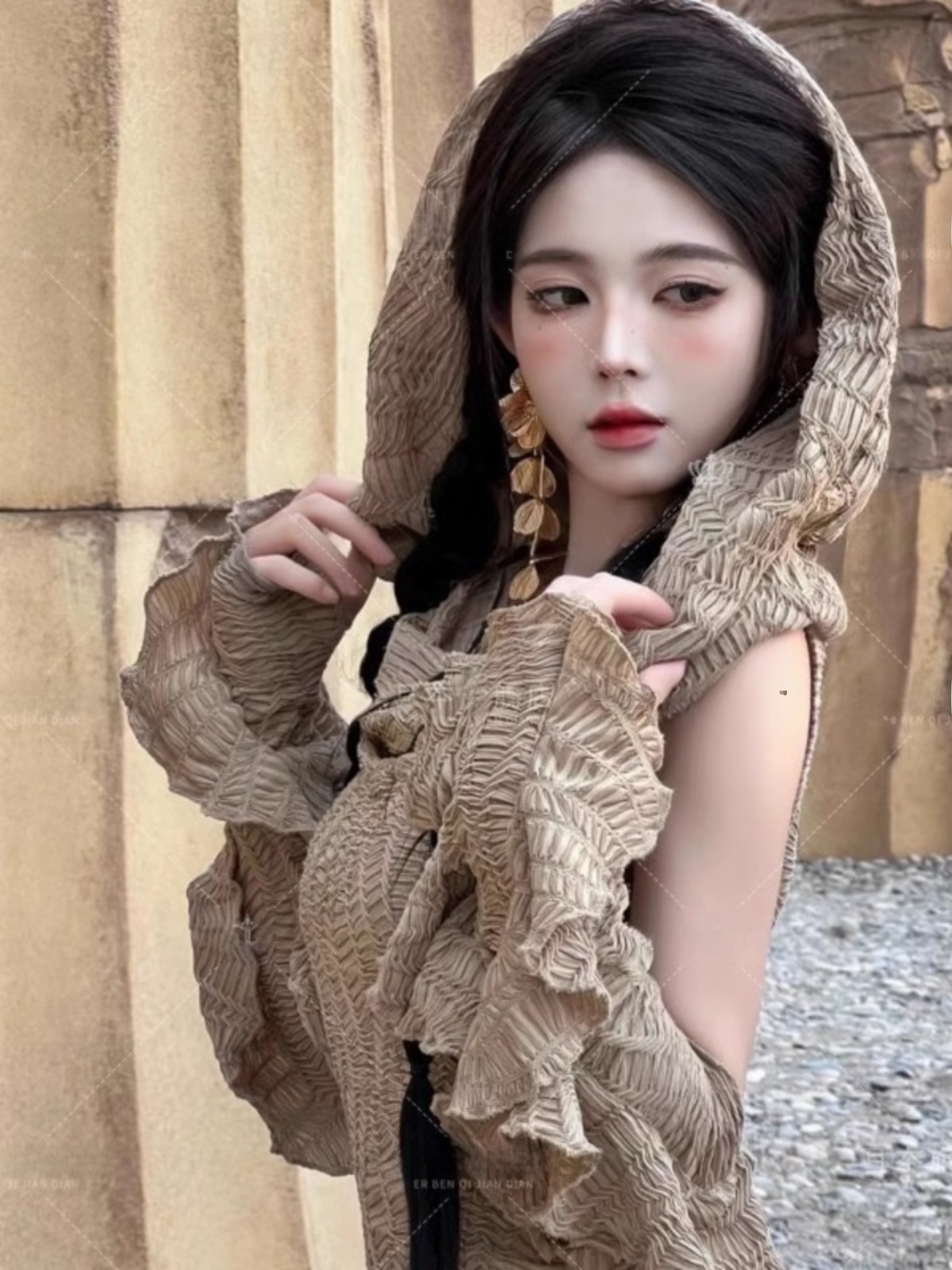 Desert  Themed Long Dress Wome - Ethnic Fashion Style recension och pris