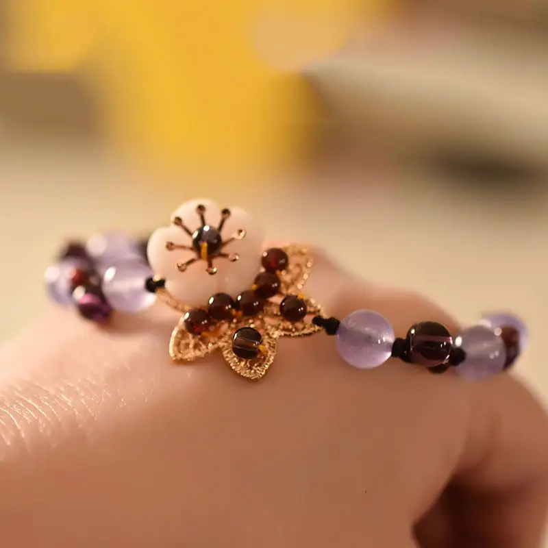 Chinese Crystal Mori Bracelet  - Ethnic Fashion Style recension och pris