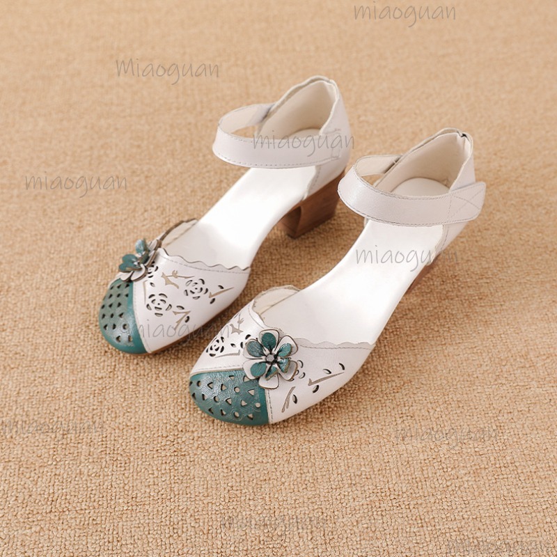 Hollow Out Cover Toe Gladiator - Ethnic Fashion For Women recension och pris