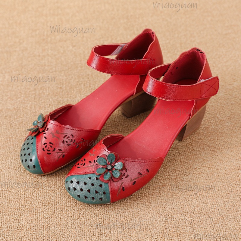 Hollow Out Cover Toe Gladiator - Ethnic Fashion For Women recension och pris