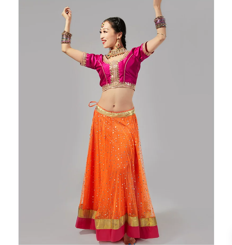 Indian dance dress performance - Salwar Kameez Set recension och pris