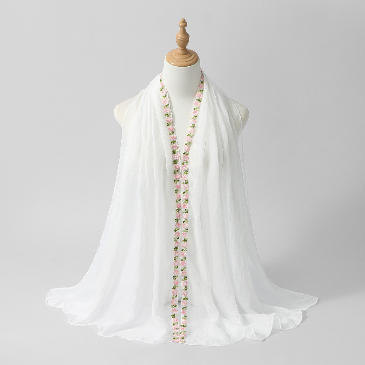 New Rose Embroidery Solid Colo - Ethnic Fashion For Ladies recension och pris