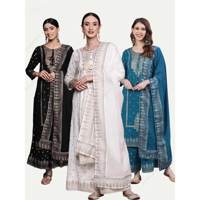 Indian Women's Punjabi Suit 3- - Salwar Kameez Set recension och pris