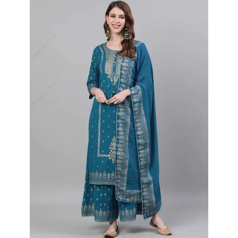 Indian Women's Punjabi Suit 3- - Salwar Kameez Set recension och pris