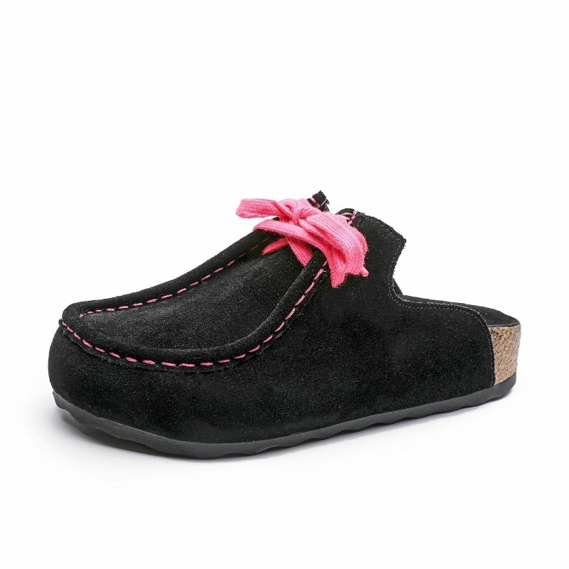 3cm Cow Suede Genuine Leather  - Ethnic Fashion For Women recension och pris