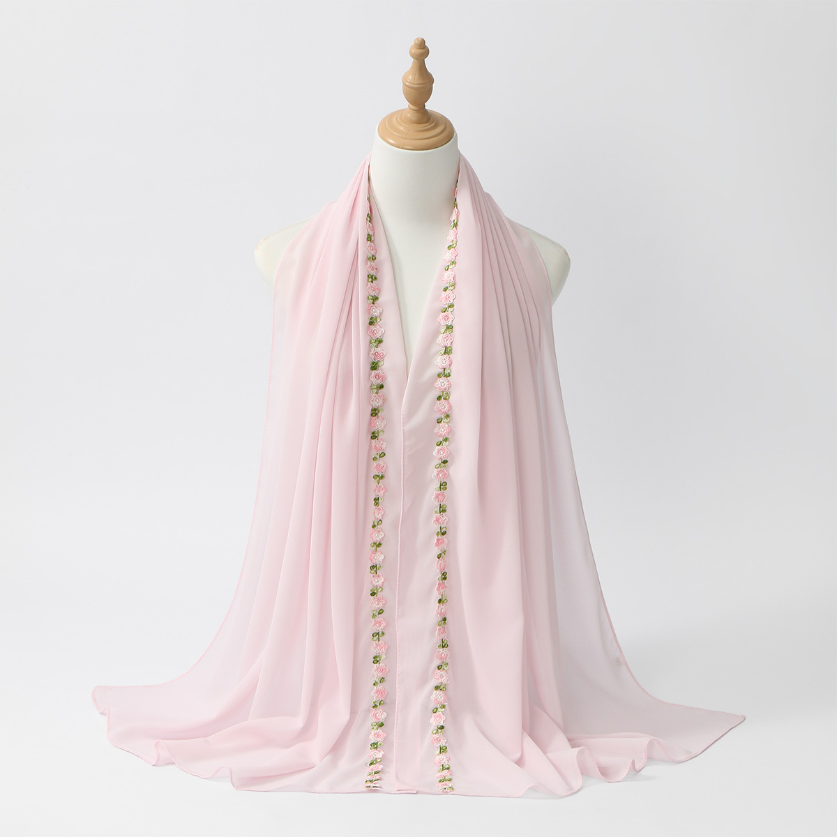 Women Ethnic Hijab Solid Chiff - Ethnic Fashion For Ladies recension och pris
