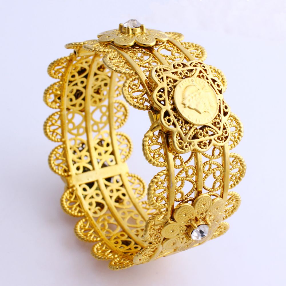 Luxury Women Big Bangle 68mm G - Ethnic Fashion In Dubai recension och pris