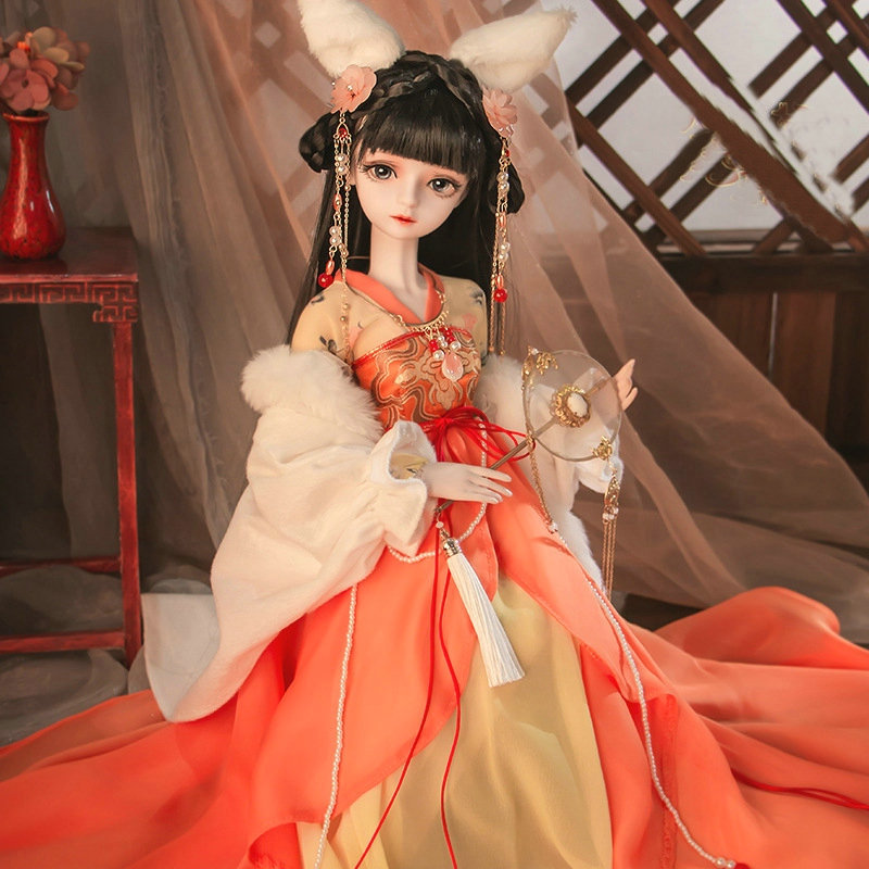 Handmade 1/3 BJD Dolls Full Se - Ethnic Fashion Model recension och pris