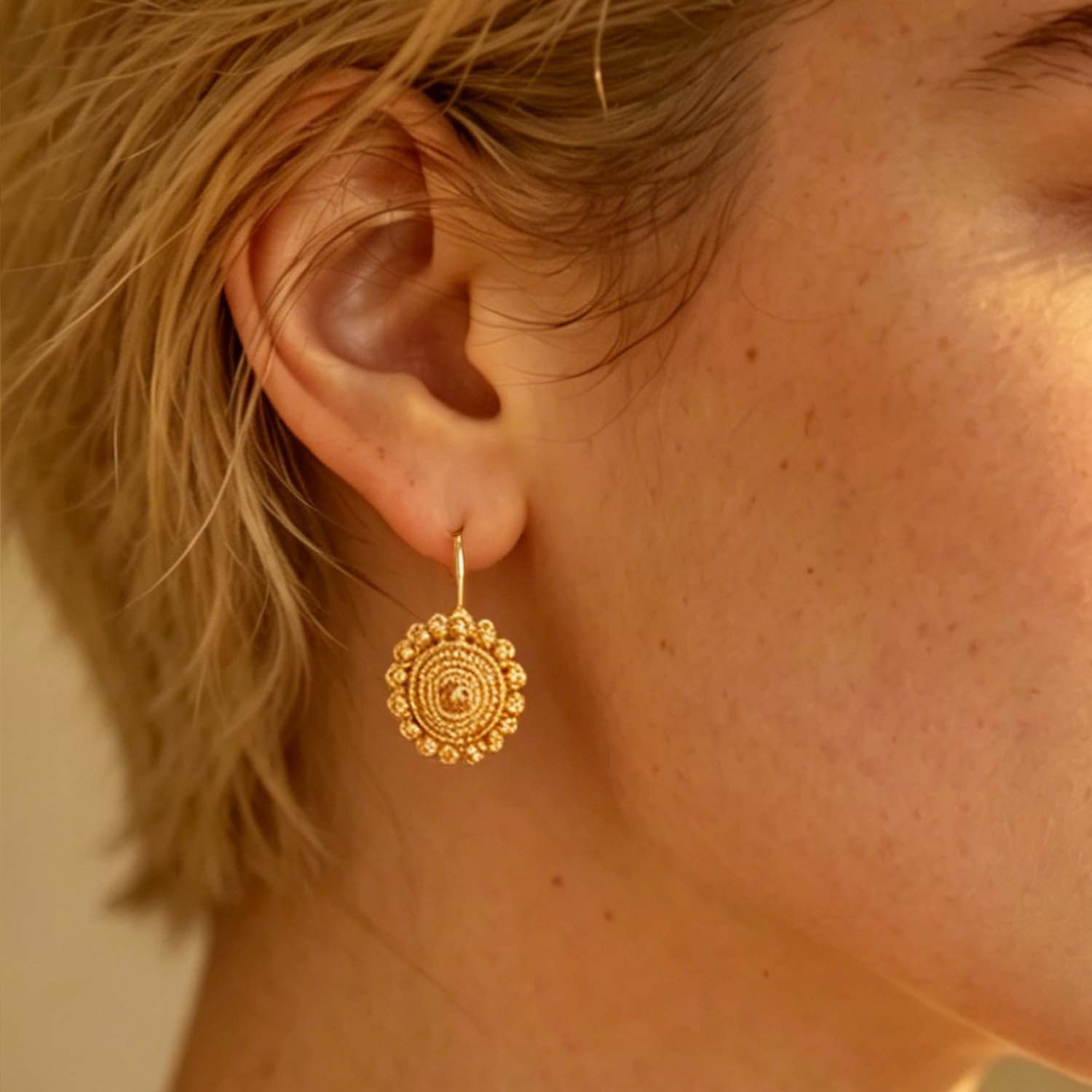 Classic Ethnic Style Earrings  - Ethnic Fashion Photography recension och pris
