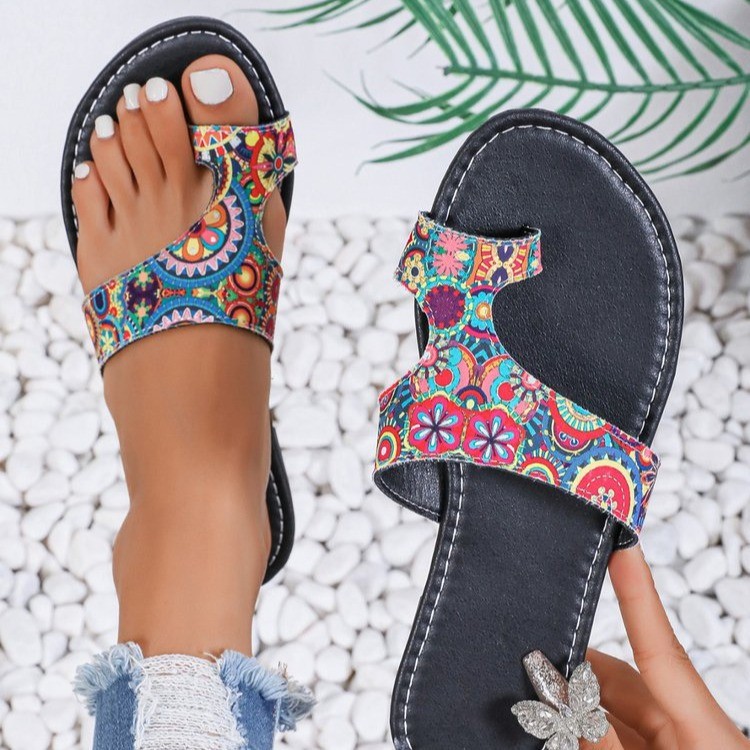 Wide Width Ethnic Flat Sandals - Women'S Ethnic Fashion Brands recension och pris