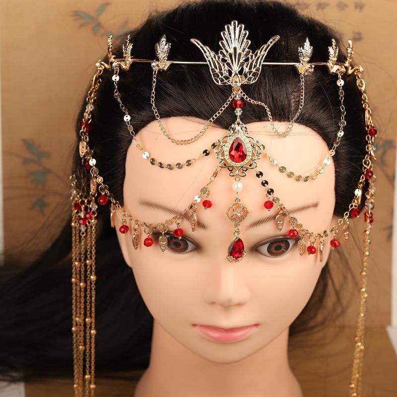 Rhinestone Forehead Jewelry Wo - Ethnic Fashion Accessories recension och pris