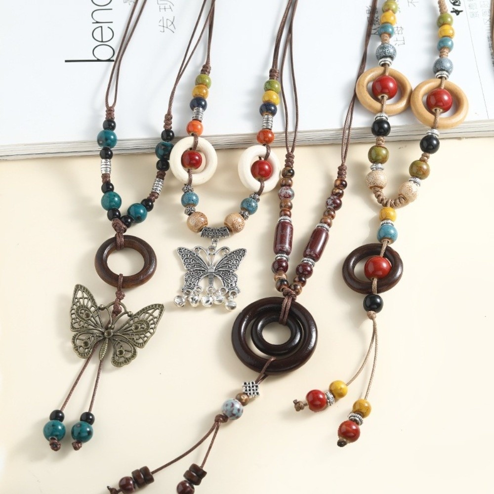 Ethnic Style Butterfly Pendant - Ethnic Wear Fashion Designer recension och pris