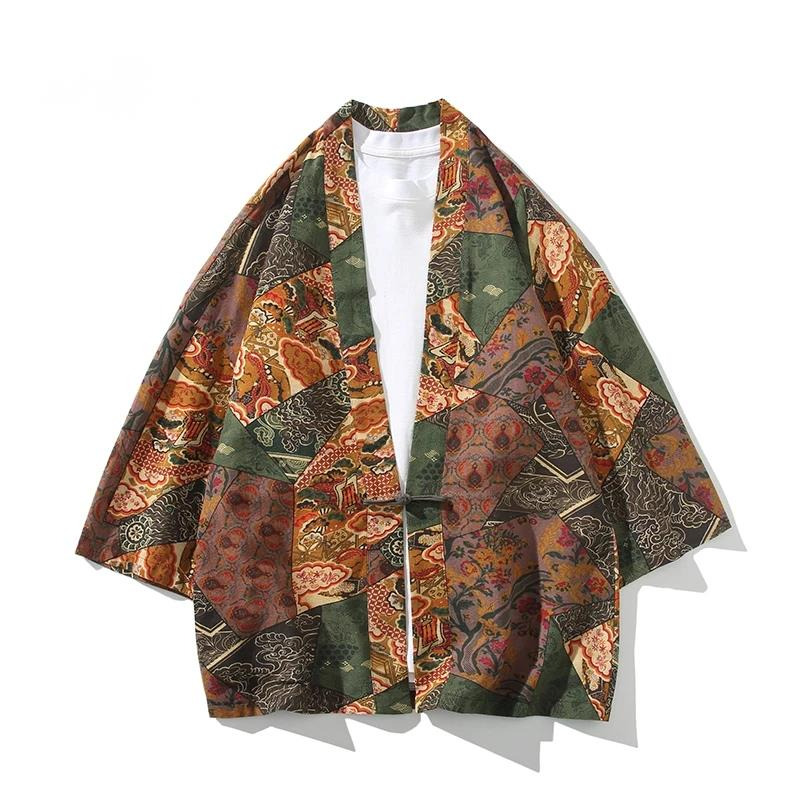 Ethnic Style Print Yukata Men  - Ethnic Fashion For Women recension och pris