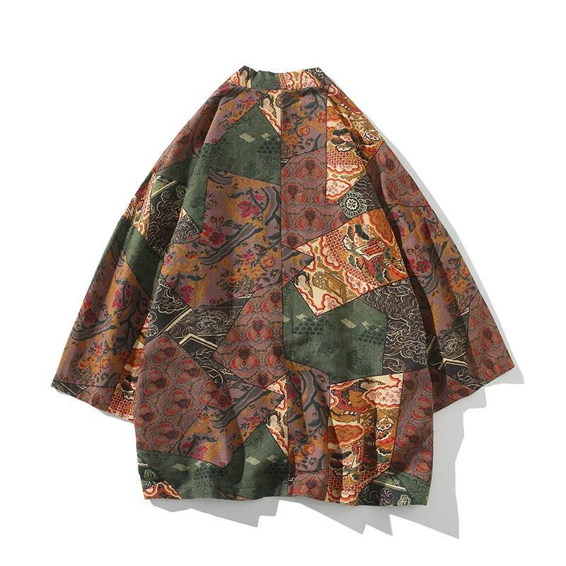 Ethnic Style Print Yukata Men  - Ethnic Fashion For Women recension och pris