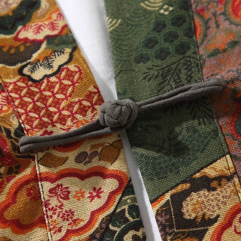 Ethnic Style Print Yukata Men  - Ethnic Fashion For Women recension och pris